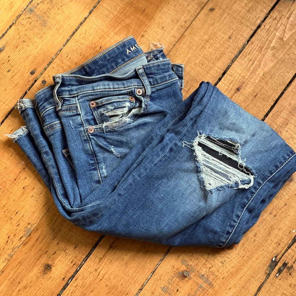 AE Super Hi-Rise Flare Jean
